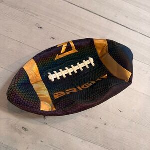 Bright Brand‎ Rainbow Holographic Reflective American Football Official Size